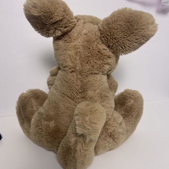 Hug me Mother Kangaroo Nestling Baby Walgreens 14” Pink Baby Ears Soft Brown Fur - Picture 7 of 9
